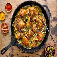 Chicken Tagine With Olives and Preserved Lemons image