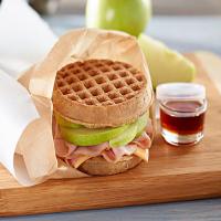 Apple-Waffle Sandwich image