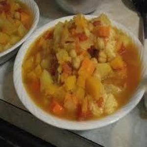 Moroccan Vegetable Stew And Couscous_image