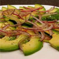 Simple Avocado and Onion Salad image