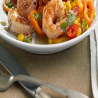 Shrimp with Peppers and Corn_image