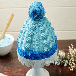 Winter Hat Cake image