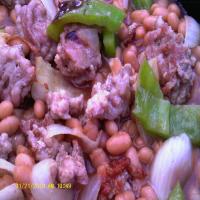Cajun Style Pork and Beans image