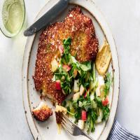 Chicken Schnitzel with Dill and Sesame_image