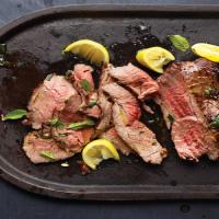 Grilled Leg of Lamb with Garlic and Mint_image
