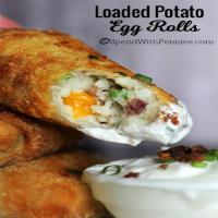 Loaded Baked Potato Egg Rolls Recipe - (4.5/5) image