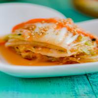 Recipe for Instant vegetarian Kimchi_image