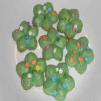 Pistachio Spritz Cookies (almond flour) image