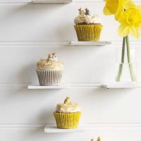 Easter nest coconut & white chocolate cupcakes image