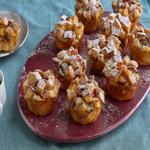 Make-Ahead French Toast-Pear Muffins image