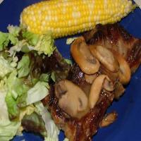 Steak Recipe with Whiskey Mushroom Sauce_image