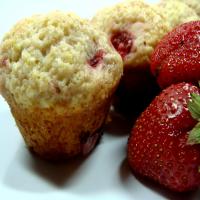 Fresh Strawberry Mini Muffins image
