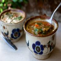 Lentil and Escarole Soup image