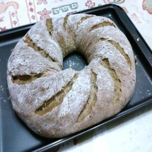 Quick Sesame Sourdough Bread_image