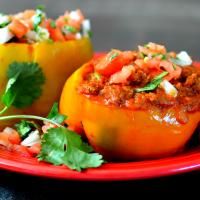 Instant Pot® Beef-Stuffed Peppers image