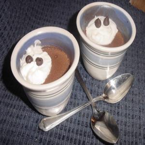 Chocolate Cups With Whipped Cream_image