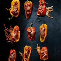 Cheesy Mini Pepper Poppers with Sprouted Rice_image