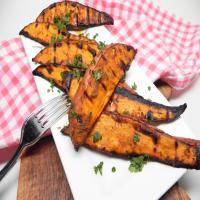 Spicy Grilled Sweet Potato Wedges image