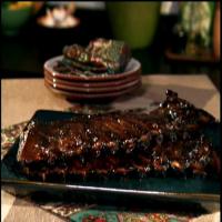Honey-Mustard Glazed Ribs in Oven and Broiler image