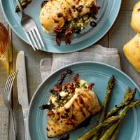 Goat Cheese and Spinach Stuffed Chicken image