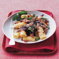 Rigatoni with Sausage and Parsley image