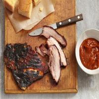 Glazed Pork Belly With Ginger Barbecue Sauce image