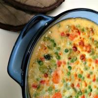 Deep Dish Pea and Vegetable Casserole_image