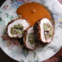Pecan Chicken Breasts Stuffed with Cream Cheese and Broccoli_image