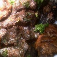 Cabernet Steak and Mushrooms image