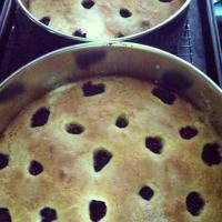 Buttermilk Cake With Blackberries_image