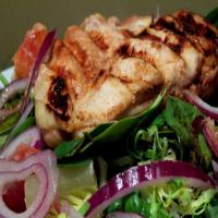Grilled Chicken Salad With Raspberry Vinaigrette_image