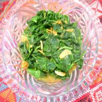 Sauteed Spinach With Indian Spices image