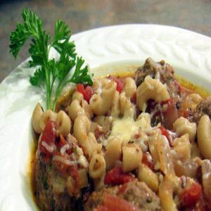 Meatball and Macaroni Stew (Low Fat/Low Cal)_image