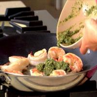 Jumbo Shrimp with Basil and Mint Pesto_image