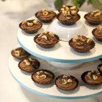 Chocolate-Hazelnut Mousse-Filled Cups image