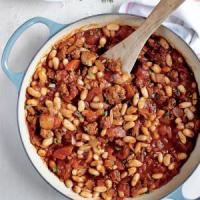 Sausage, Cannellini, and Tomato Ragout Recipe - (4.4/5) image