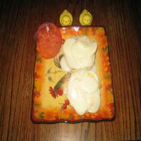 Creamed Eggs over Buttermilk Biscuits_image