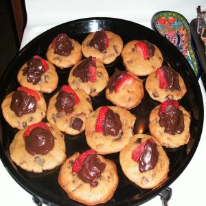 Chocolate Covered Strawberry Cookies image
