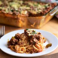 Baked Spaghetti with Venison image