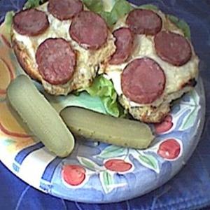 Sauerkraut & Kielbasa Grilled Sandwich image