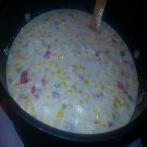 Quick and Easy Crab and Corn Chowder_image