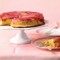 Rhubarb Upside-Down Cake image