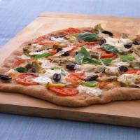 Whole-Wheat Pizza with Artichokes and Pecorino_image