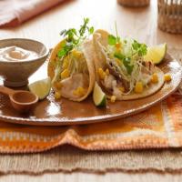 Fish Tacos with Chipotle Cream image