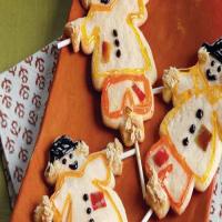 Scarecrow Sugar Cookies image