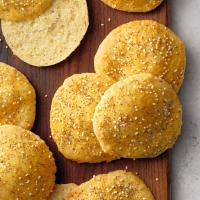 Triple Mustard and Gruyere Bread Thins image