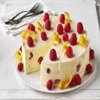 Raspberry-Lemon Chiffon Dessert image