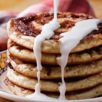 Cinnamon Roll Pancakes With Chloe Coscarelli Recipe by Tasty_image