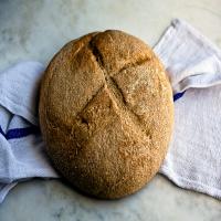 Yeasted Country Bread With Cornmeal_image