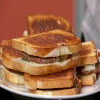 Garlicky Patty Melts with Provolone image
